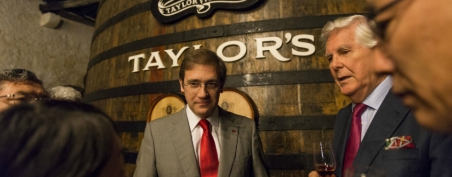Visita de Passos Coelho à Taylor's