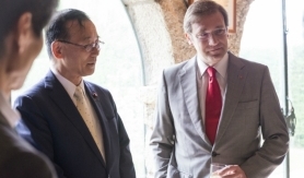 Visita de Passos Coelho à Taylor's